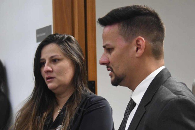 Irmã de Francisco Mairlon se emociona após decisão do STJ - (crédito: Ed Alves CB/DA Press) Irmã de Francisco Mairlon se emociona após decisão do STJ - (crédito: Ed Alves CB/DA Press)