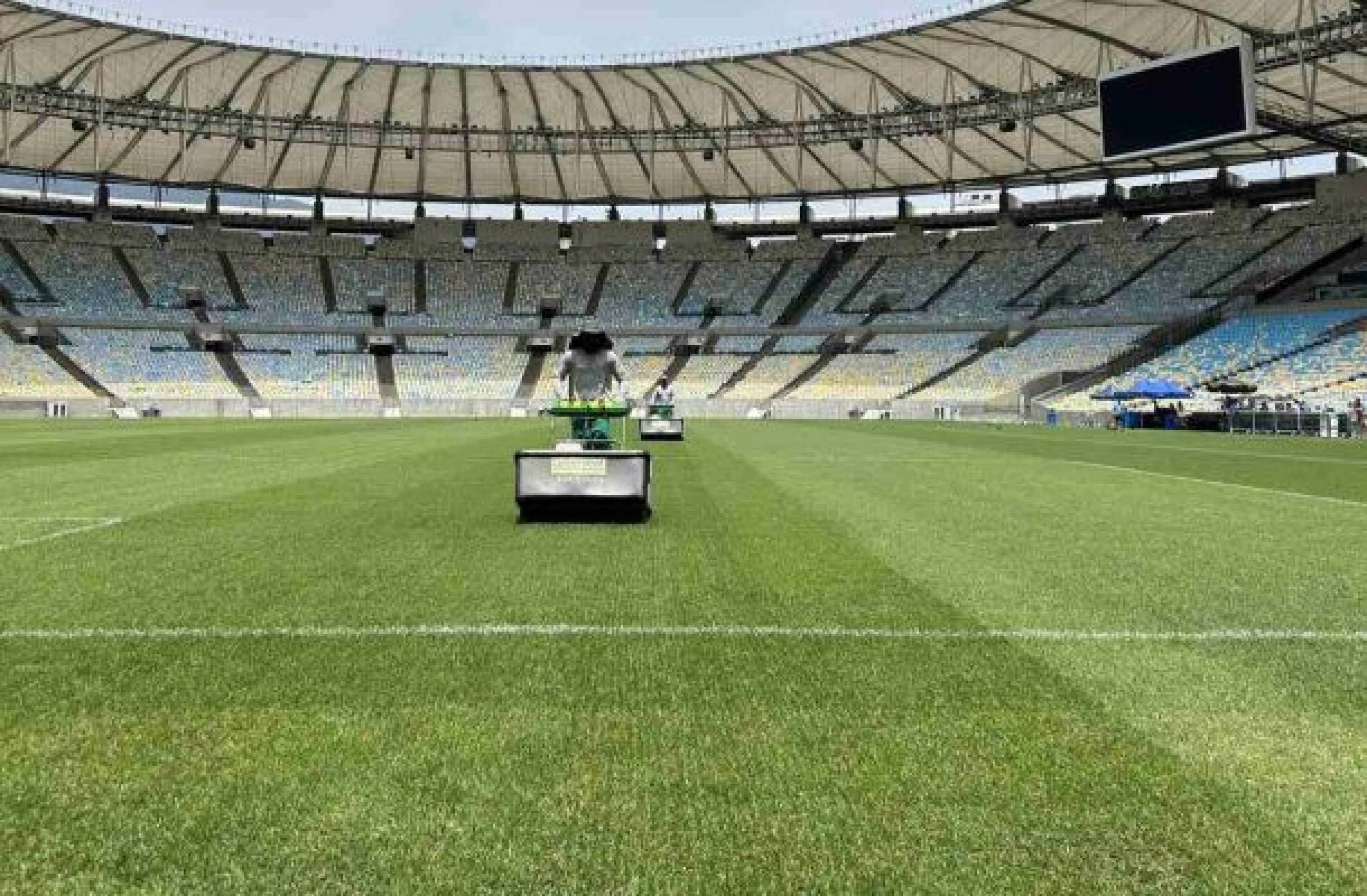 Maracanã reforça manutenção de gramado após show