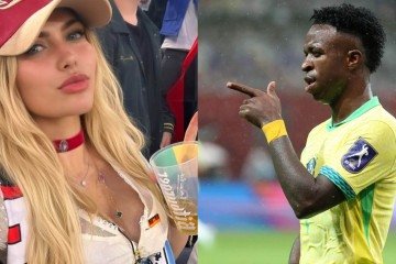 Ex-affair volta a expor Vini Jr. e insinua que ganhou flores do jogador -  (crédito: Reprodução/Instagram)