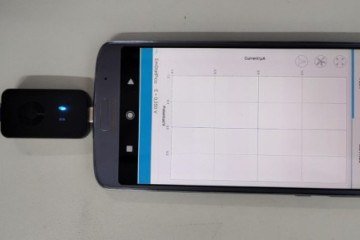 Detectores poderão ser usados por autoridades através de telefones celulares   -  (crédito: Larissa Melo/INCT-SP)