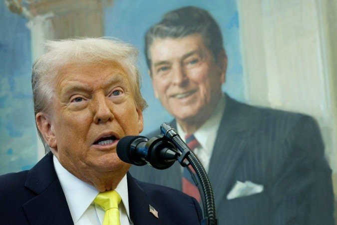 Trump autoriza CIA a realizar operações na Venezuela - (crédito: REUTERS/Leonardo Fernandez Viloria) Trump autoriza CIA a realizar operações na Venezuela - (crédito: REUTERS/Leonardo Fernandez Viloria)