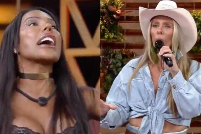 A Fazenda: Peoa surta ao vivo e leva bronca de Galisteu: 'Me respeita' - (crédito: Record TV) A Fazenda: Peoa surta ao vivo e leva bronca de Galisteu: 'Me respeita' - (crédito: Record TV)