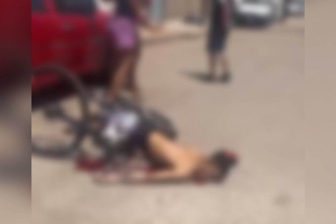 Segundo a PMDF, a vítima tinha um histórico criminal e, de acordo com testemunhas, desafetos na rua -  (crédito: Material cedido ao Correio)