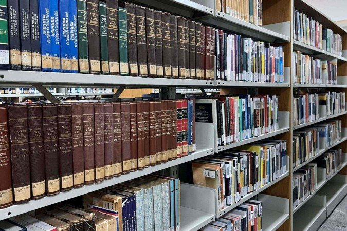 A biblioteca do TJDFT conta com mais de 20 mil livros 