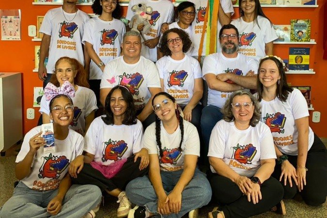 Participantes do projeto: envolvimento da comunidade no acesso à leitura