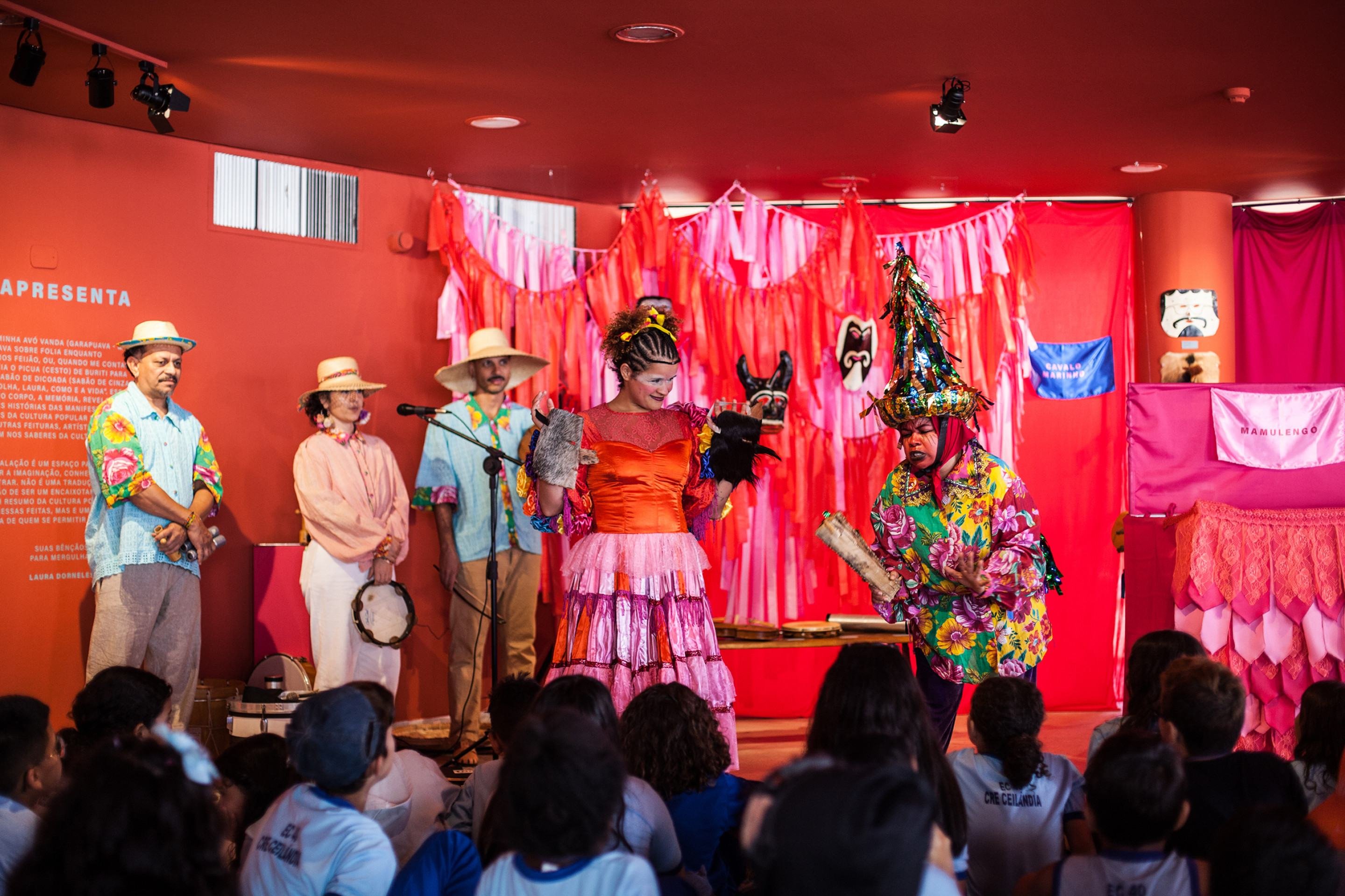 Projeto celebra mês das crianças com atividades culturais em Ceilândia