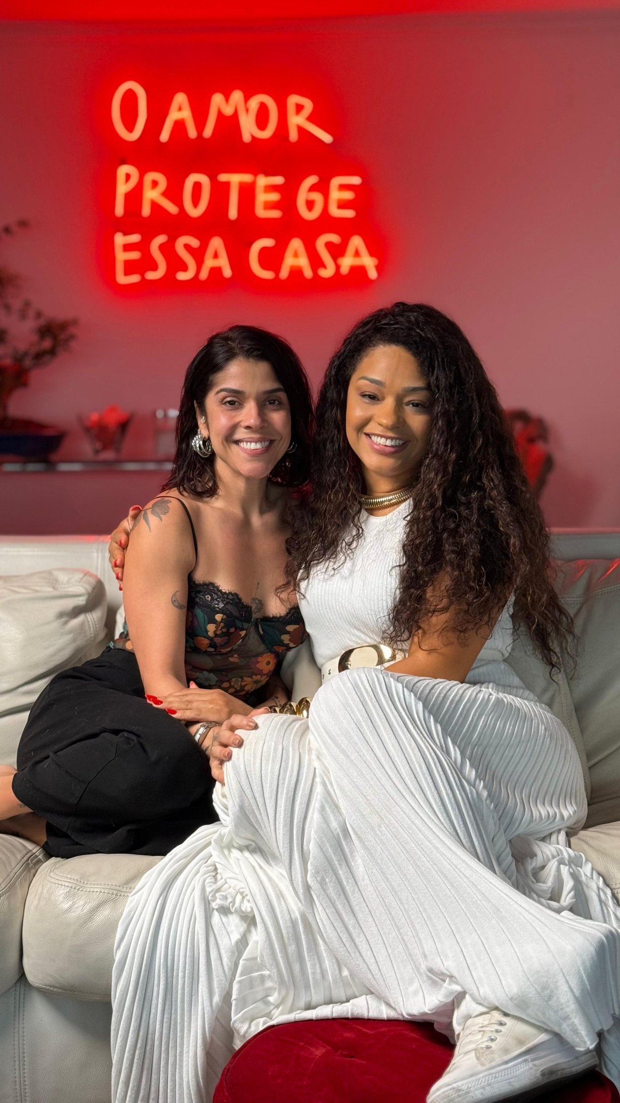 Maria Carol Rebello e Juliana Alves