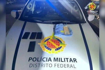 O homem possui 19 passagens pela polícia, incluindo crimes de roubo, tráfico e furto - (crédito: Divulgação/PMDF) O homem possui 19 passagens pela polícia, incluindo crimes de roubo, tráfico e furto - (crédito: Divulgação/PMDF)