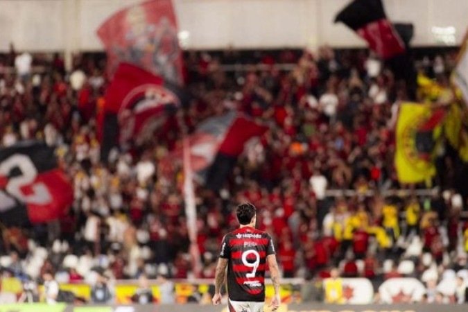 Pedro brilhou na fácil vitória do Flamengo sobre o Botafogo -  (crédito: - Foto: Adriano Fontes / Flamengo)