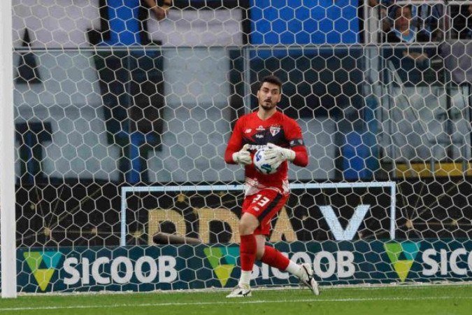 Rafael evitou que derrota do São Paulo fosse maior  -  (crédito: Foto: Rubens Chiri/São Paulo FC)