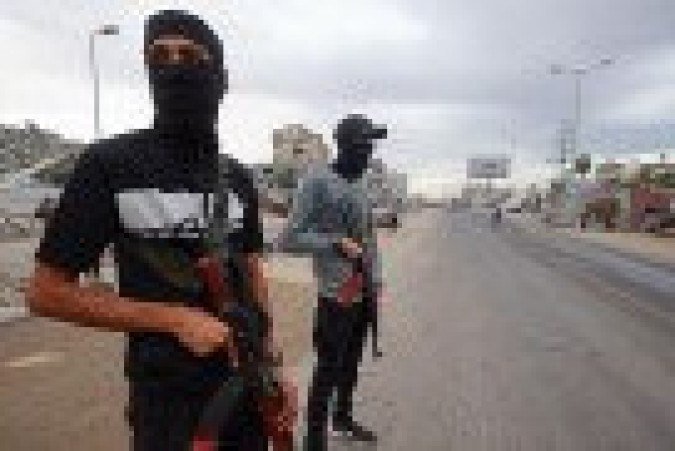 As forças policiais do Hamas voltaram para patrulhar as ruas de Gaza com o cessar-fogo -  (crédito: Getty Images)