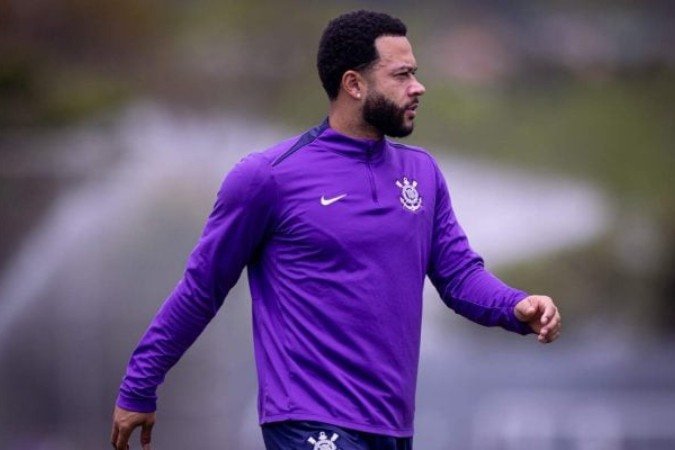 Depay lamentou bastante a derrota do Corinthians para o Santos - (crédito: Foto: Rodrigo Coca/Agência Corinthians) Depay lamentou bastante a derrota do Corinthians para o Santos - (crédito: Foto: Rodrigo Coca/Agência Corinthians)