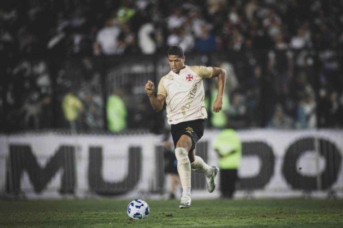 Invicto como titular, Cauan Barros vira amuleto do Vasco em boa fase -  (crédito: Foto: Matheus Lima/Vasco)