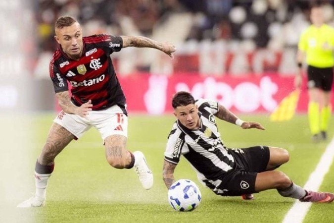 Everton Cebolinha vai perder mais jogos do Flamengo -  (crédito: Foto: Adriano Fontes / Flamengo)