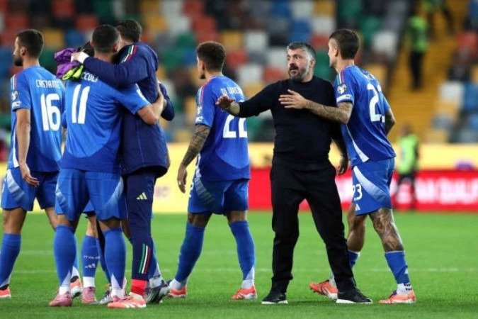 Gattuso fez a itália reagir com triunfos sobre Estônia e Israel -  (crédito: Foto: Marco Luzzani/Getty Images)