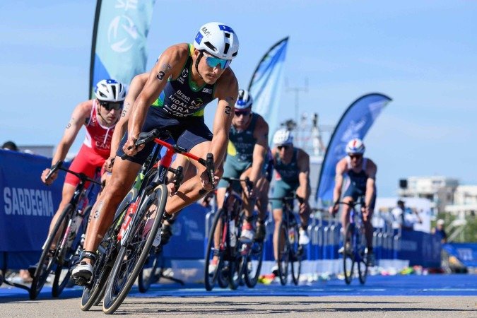 Miguel Hidalgo vive a temporada mais especial da carreira, com pódios e vice-liderança do ranking - (crédito: Petko Beier/World Triathlon) Miguel Hidalgo vive a temporada mais especial da carreira, com pódios e vice-liderança do ranking - (crédito: Petko Beier/World Triathlon)