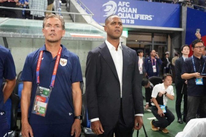 Patrick Kluivert não é mais o técnico da seleção da Indonésia -  (crédito: Foto: Koji Watanabe/Getty Images))