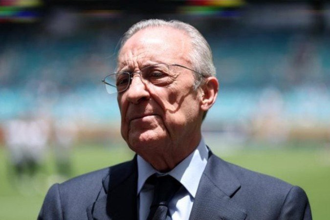 Florentino Pérez estaria disposto a romper uma tradição que dura desde a fundação do clube, em 1902 -  (crédito: Foto Dan Mullan/Getty Images)