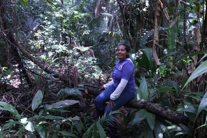 A seringueira ainda contribui com a economia na reserva
- (crédito: Cristina Avila Esp.CB/DA Press) A seringueira ainda contribui com a economia na reserva
- (crédito: Cristina Avila Esp.CB/DA Press)