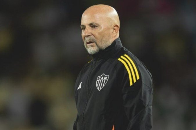 Sampaoli elogiou atuação do Atlético, que buscou o empate após sair atrás contra o Cruzeiro - (crédito: Pedro Souza / Atlético) Sampaoli elogiou atuação do Atlético, que buscou o empate após sair atrás contra o Cruzeiro - (crédito: Pedro Souza / Atlético)