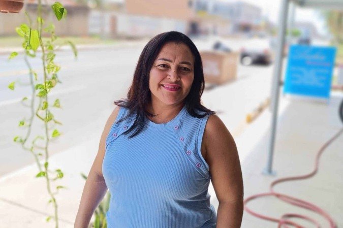 Marinalva socorreu uma moradora em Vicente Pires durante temporal