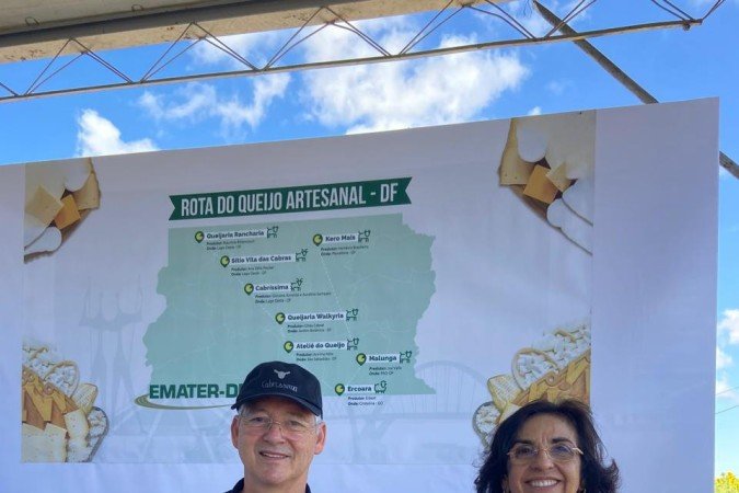 Aurelino de Almeida e Giovana Navarro, da queijaria Cabríssima