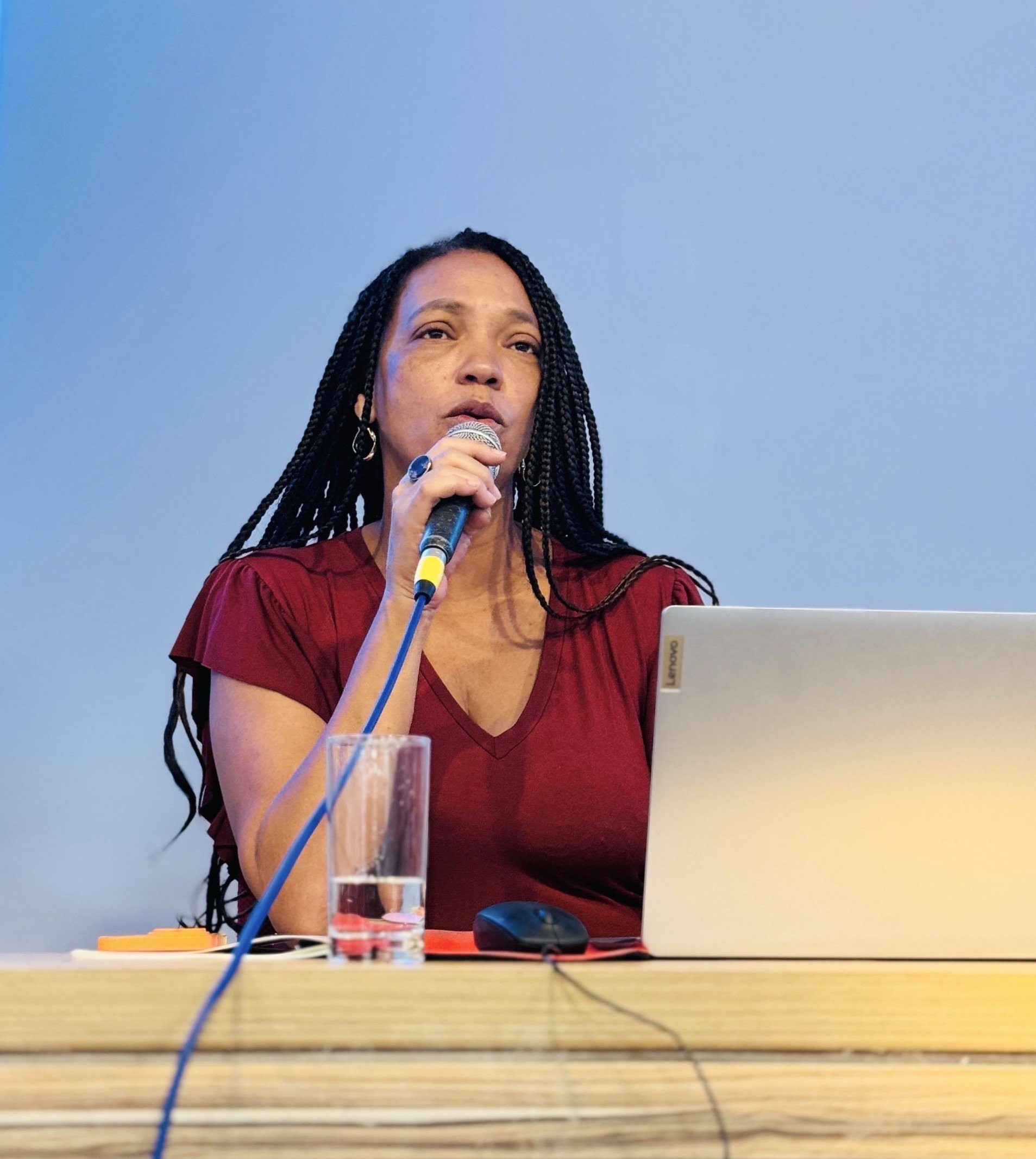 M&aacute;rcia Gilda, diretora do Sinpro-DF