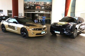 Polícias de Minas ganham Porsche e Camaro como novas viaturas; veja fotos - PMMG/Divulgação