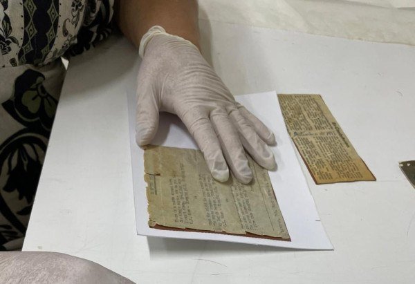 Divulgação curso Conservação Preventiva para Acervos Pessoais e Institucionais