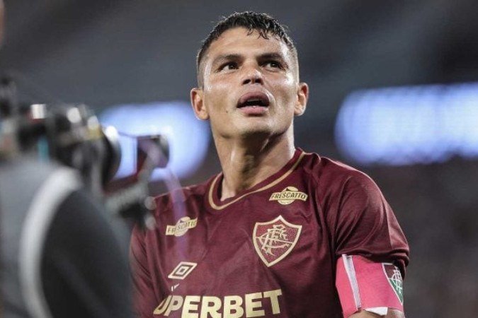 Thiago Silva garante vitória do Fluminense em último lance do jogo - (crédito: Foto: Lucas Merçon/Fluminense) Thiago Silva garante vitória do Fluminense em último lance do jogo - (crédito: Foto: Lucas Merçon/Fluminense)