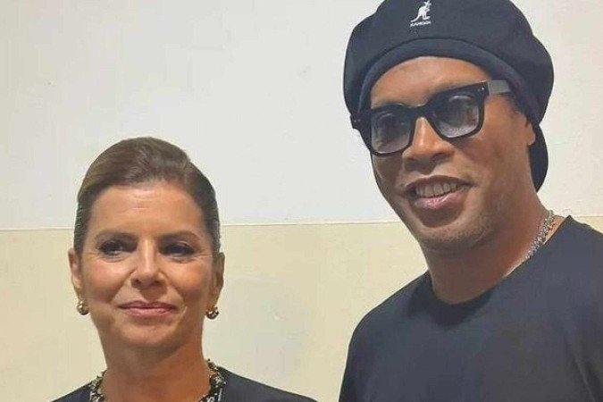 Ronaldinho Gaúcho brinca sobre morte de Odete Roitman, em Vale Tudo -  (crédito: Foto: Divulgação/Globo)