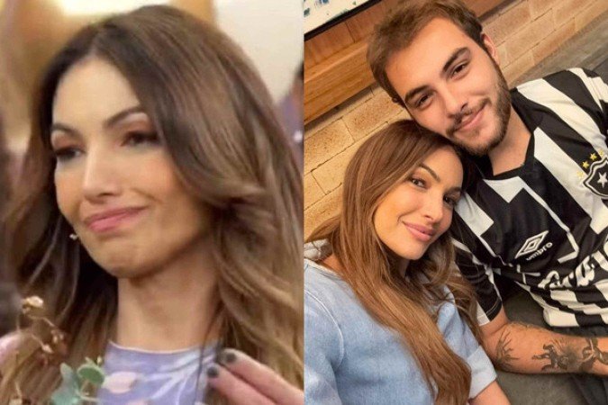 Patrícia Poeta chora ao falar sobre o estado de saúde do filho