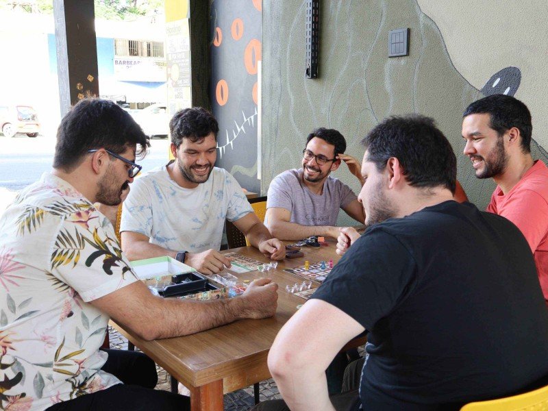 A Ludoteca, na Asa Sul, é um dos pontos interessantes para a prática de jogos de tabuleiro  -  (crédito:  Bruna Gaston CB/DA Press)