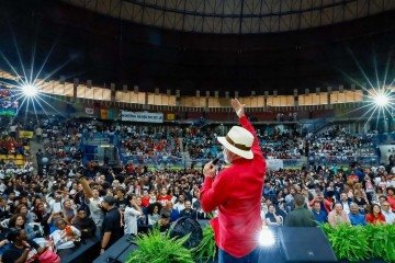 Fala do presidente ocorreu durante discurso a estudantes em São Bernardo do Campo -  (crédito:  Ricardo Stuckert / PR)