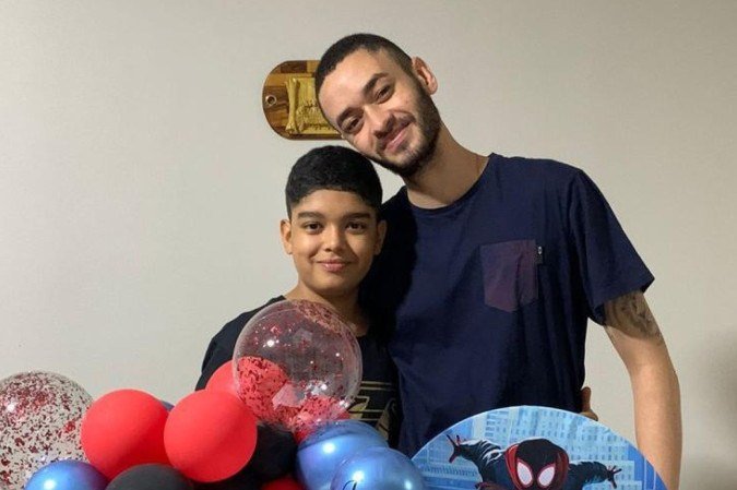 Isaac e o irmão Edson: amor e carinho que se perpetuarão -  (crédito: Cedido ao Correio)