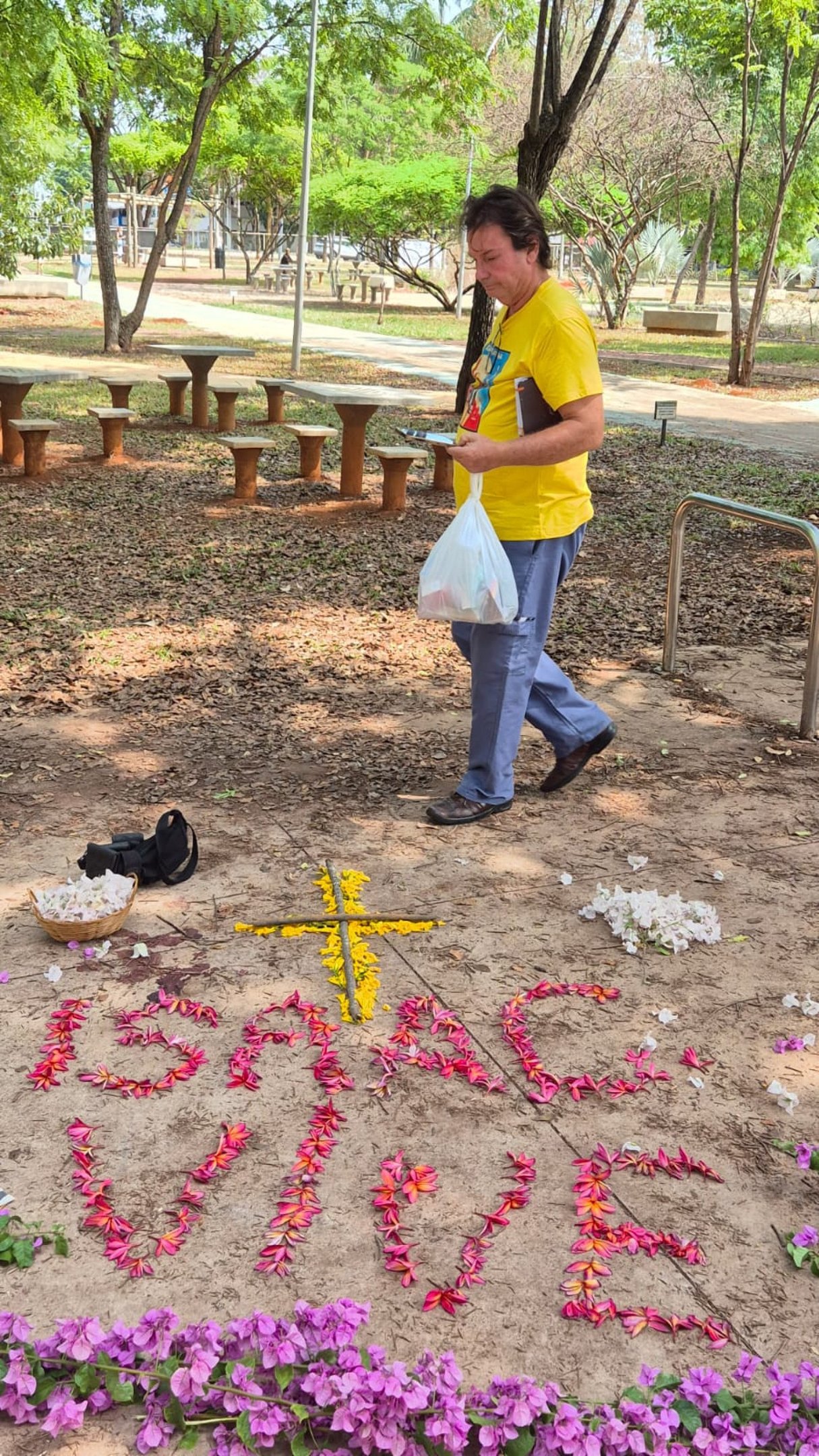 Homenagem a Isaaque, na 113 Sul