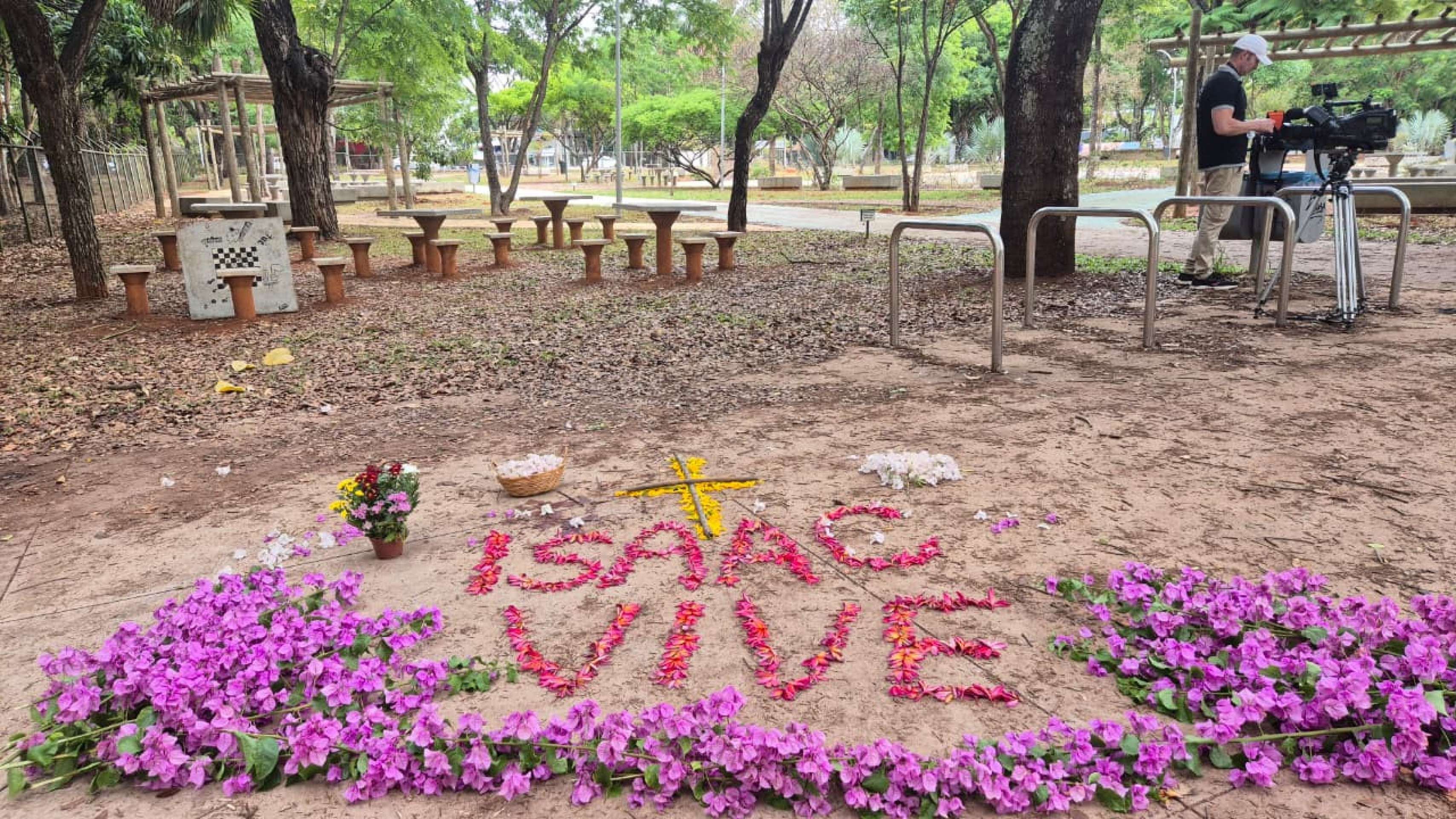 Homenagem a Isaaque, na 113 Sul