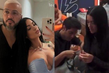 A Fazenda: Namorada de Belo dá calcinha usada de presente a Will  -  (crédito: Instagram/Record)