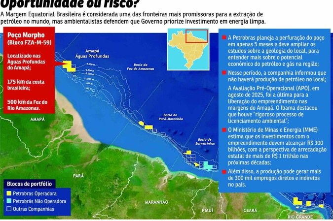 Exploração petróleo amazonia 3 - (crédito: Valdo Virgo) Exploração petróleo amazonia 3 - (crédito: Valdo Virgo)