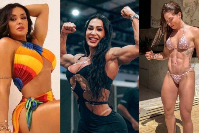 Famosas não abrem mão de suplementação para atingir a meta de proteína - (crédito: Reprodução/Instagram) Famosas não abrem mão de suplementação para atingir a meta de proteína - (crédito: Reprodução/Instagram)