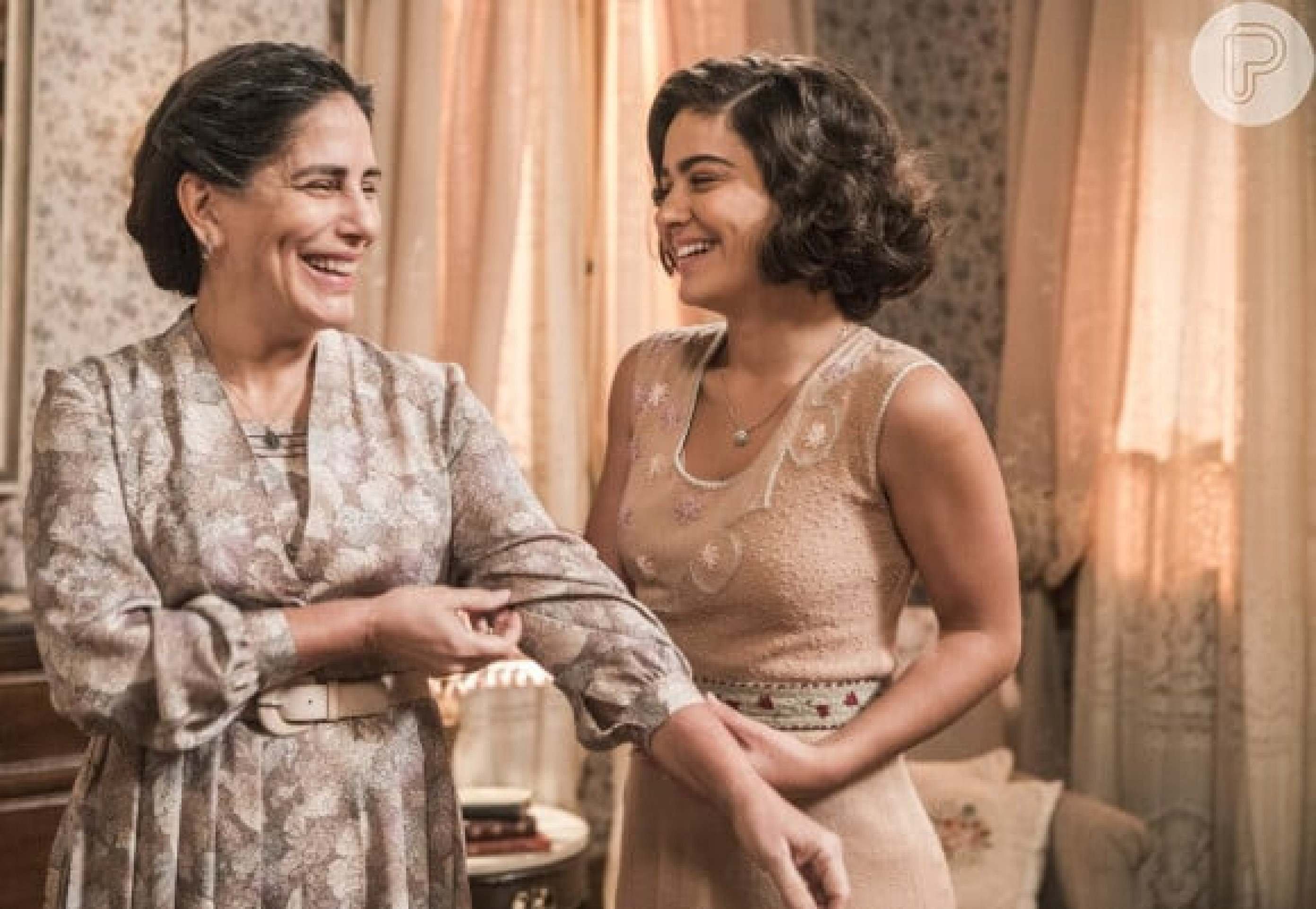 Filha de Glória Pires em Éramos seis