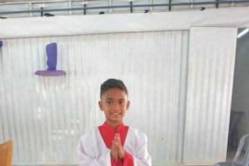 João Paulo Nogueira Aires segue os ensinamentos do santo