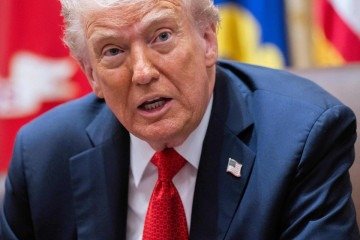 O presidente dos EUA, Donald Trump - (crédito: SAUL LOEB / AFP) O presidente dos EUA, Donald Trump - (crédito: SAUL LOEB / AFP)