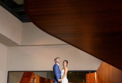 Ao Correio, Glauco, que é concurseiro iniciante, contou que a ideia surgiu antes mesmo da data do casamento estar marcada e enquanto estudava para concursos -  (crédito: Caroline Neves)