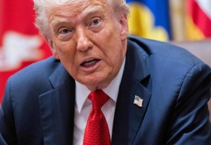 O presidente dos EUA, Donald Trump  -  (crédito: SAUL LOEB / AFP) -O presidente dos EUA, Donald Trump  -  (crédito: SAUL LOEB / AFP)