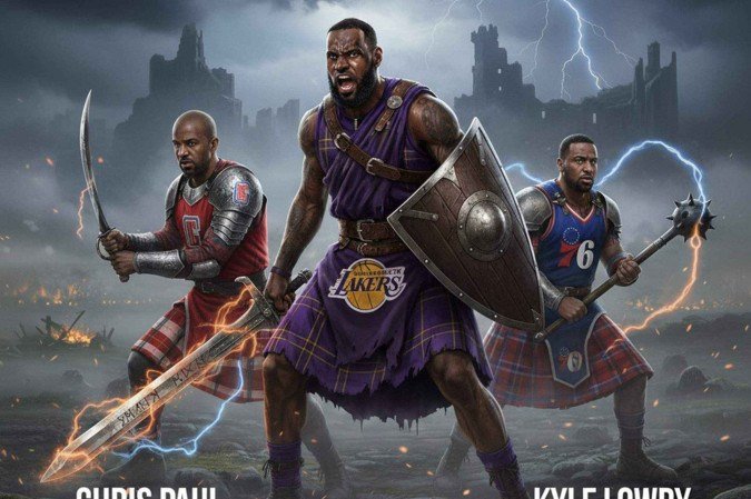 Chris Paul (Clippers), LeBron James (Lakers) e Kyle Lowry (76ers) têm no mínimo 20 anos de NBA nas costas: primeira vez em que a liga tem três jogadores com essa bagagem iniciando a mesma temporada