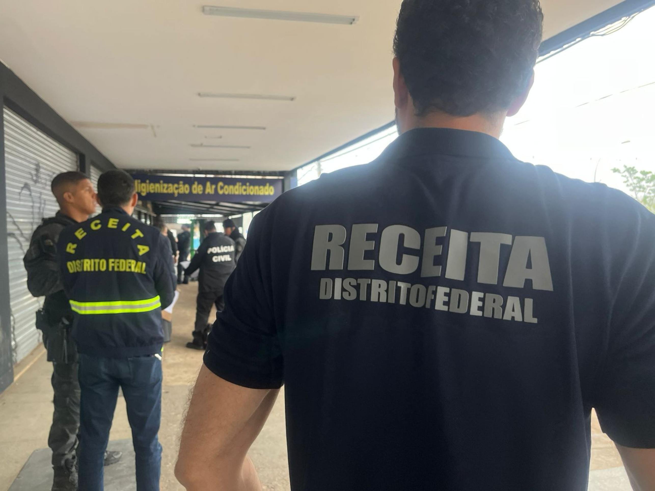 Operação contou com a PCDF, por meio da Delegacia de Repressão aos Crimes contra a Ordem Tributária (DOT), e a Receita do Distrito Federal