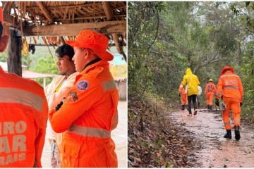 Mistério cerca sumiço de indígena de 90 anos em MG; buscas são suspensas - Corpo de Bombeiros/Divulgação