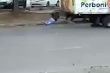 Acidente ocorreu no Recanto das Emas - (crédito: Reprodução/Instagram) Acidente ocorreu no Recanto das Emas - (crédito: Reprodução/Instagram)