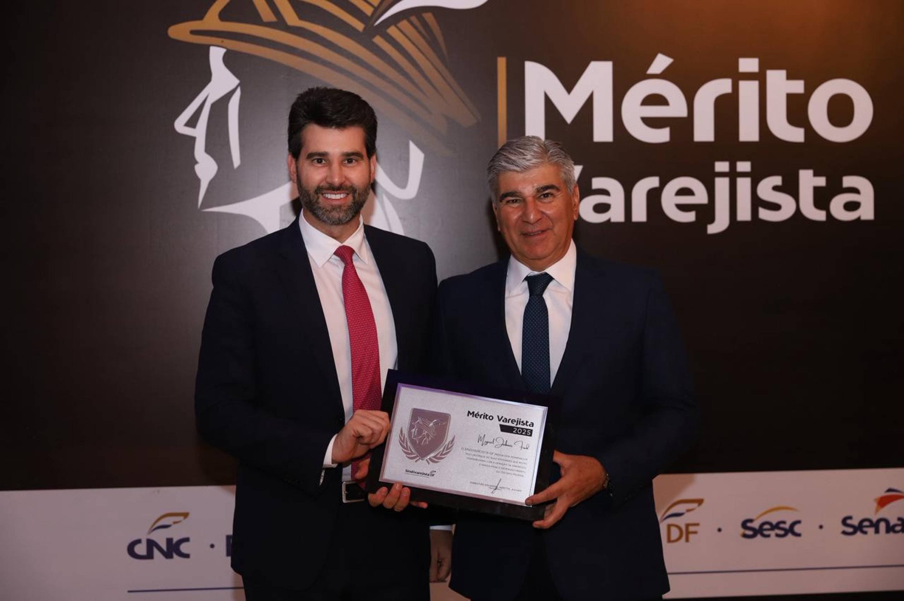 Entre os homenageados, o diretor de relações institucionais do Correio Braziliense, Miguel Jabour 